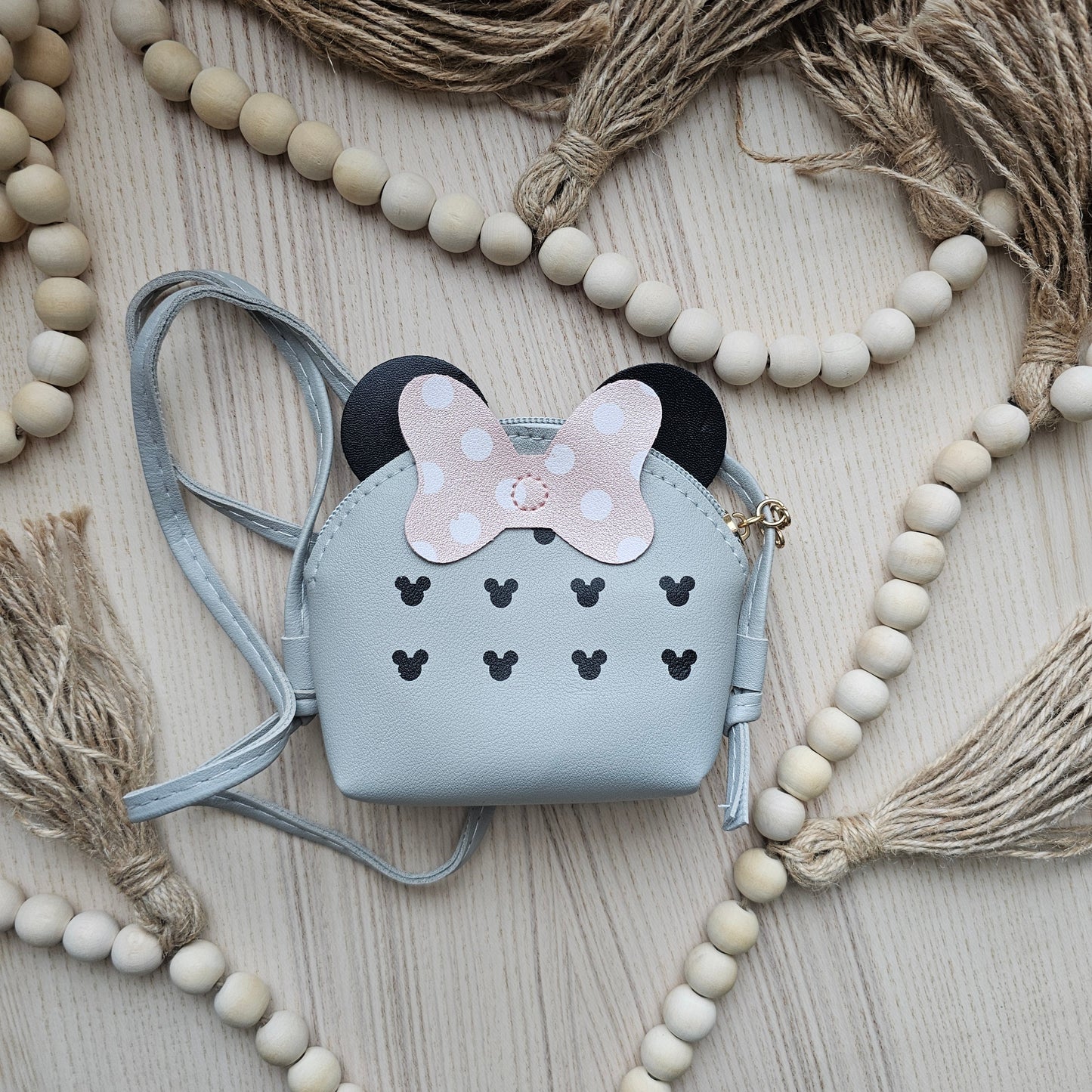 Girls Mouse Mini Bag gray