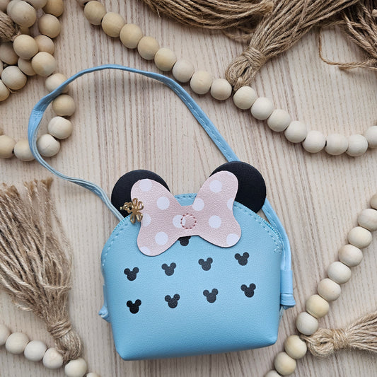 Girls Mouse Mini Bag Blue