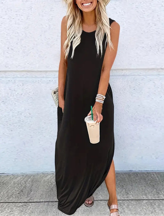 Maxi Dress w/pockets