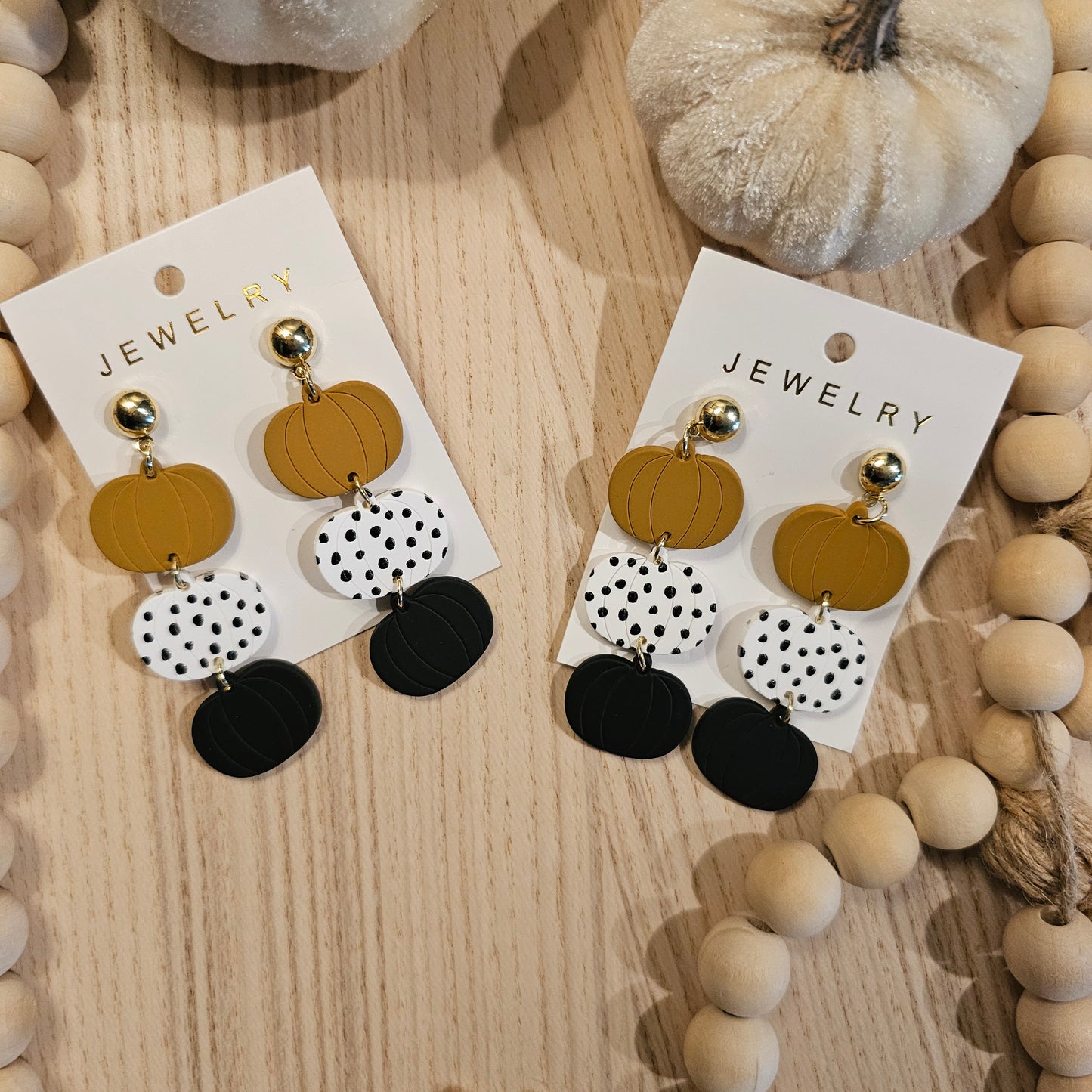 Pumpkin Earrings