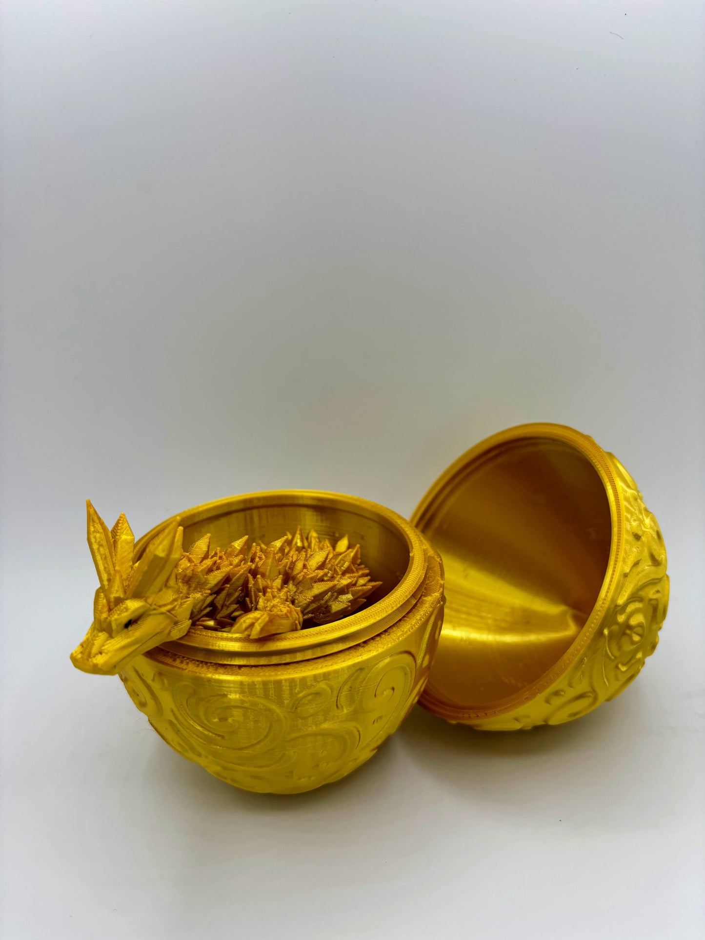 Golden Egg with Dragon