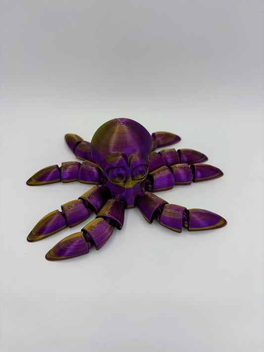 Purple Flexi Octopus