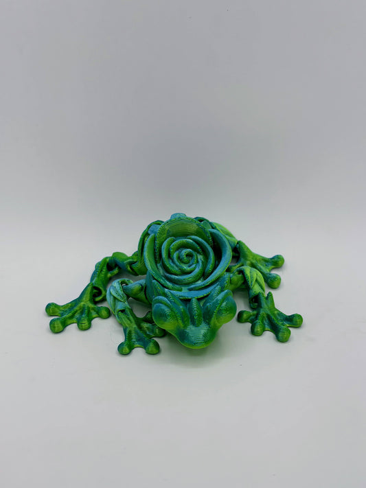 Green to Blue Colorshift Rose Frog