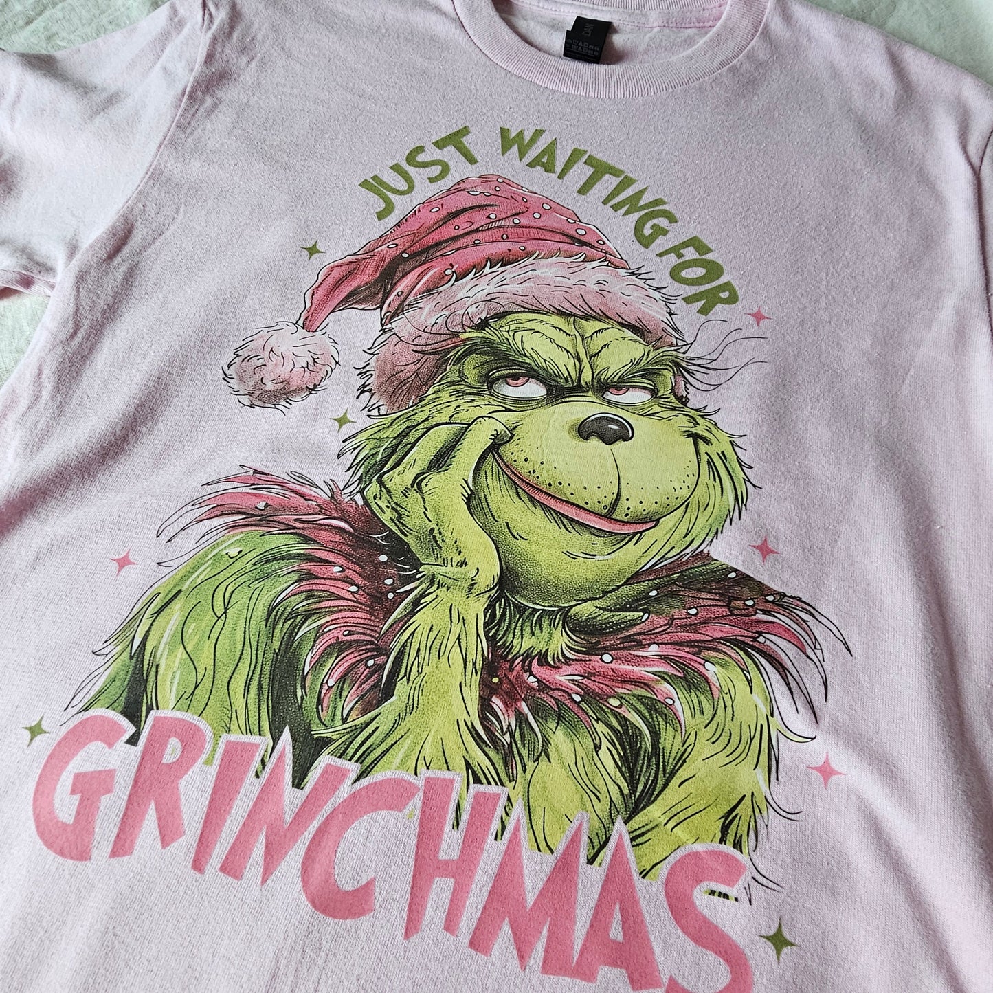 Shirt waiting for Grinchmas