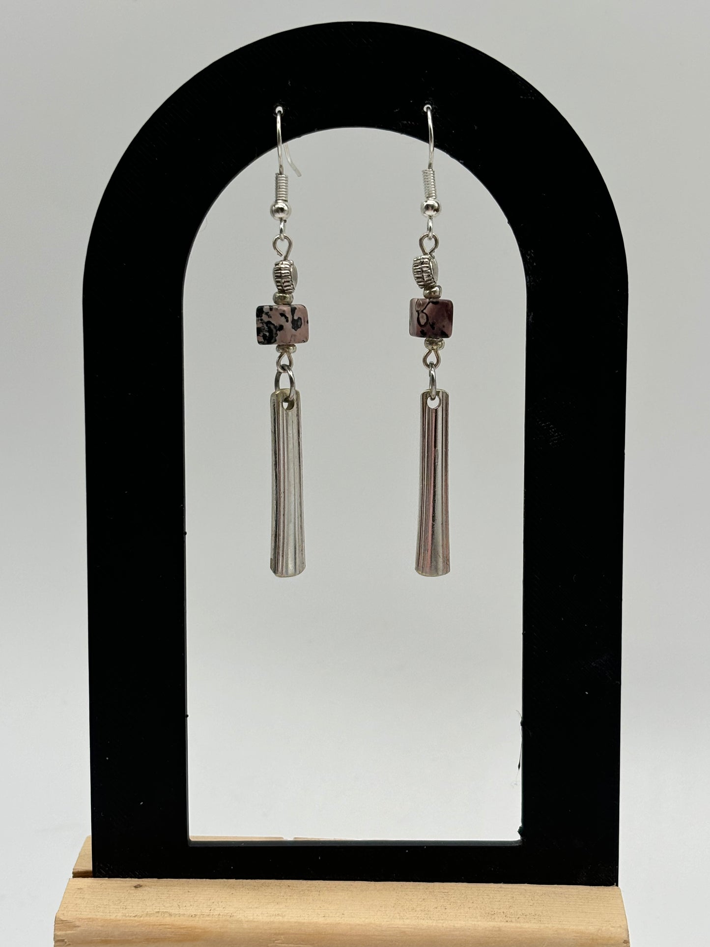 Handle Earrings w/bling