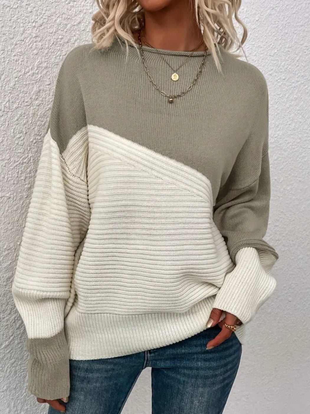 2 Color Sweater