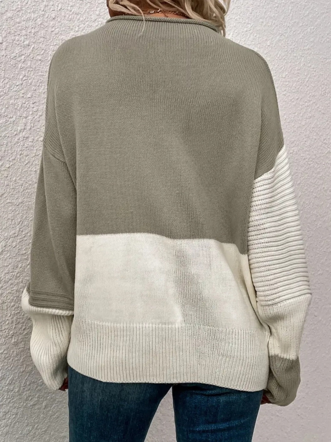 2 Color Sweater