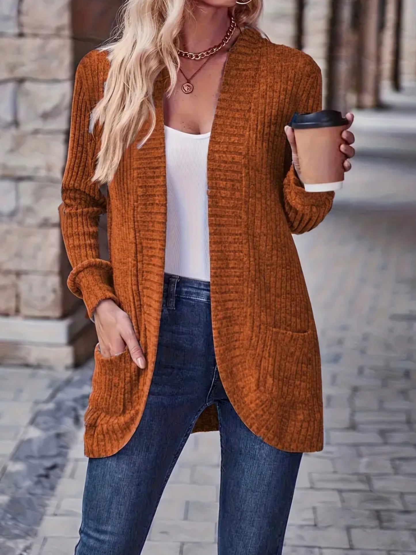 Soft Cardigan with Pockets