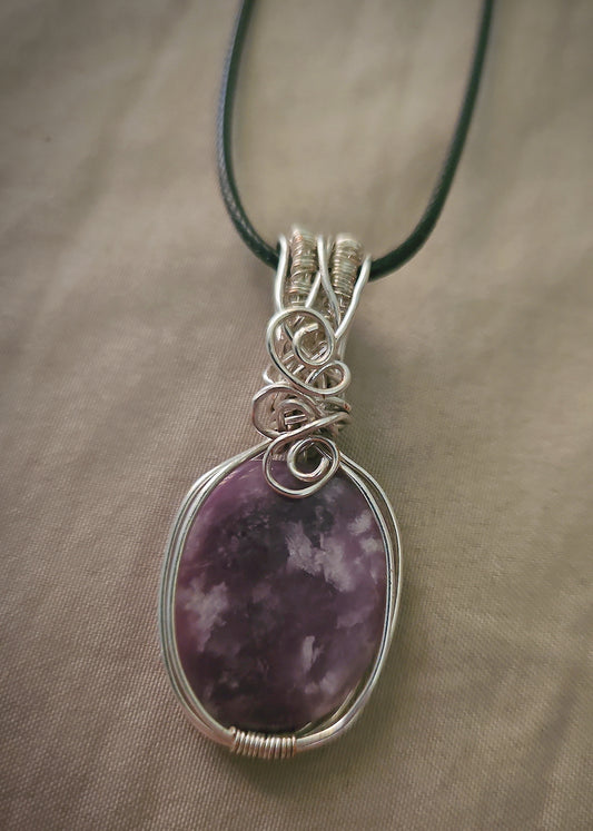 Lepidolite Charm