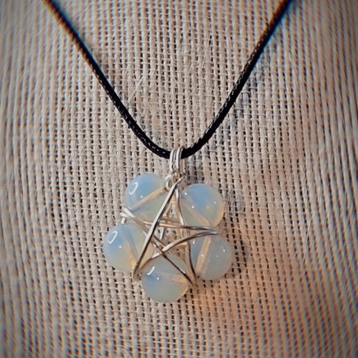 Opalite Star Necklace