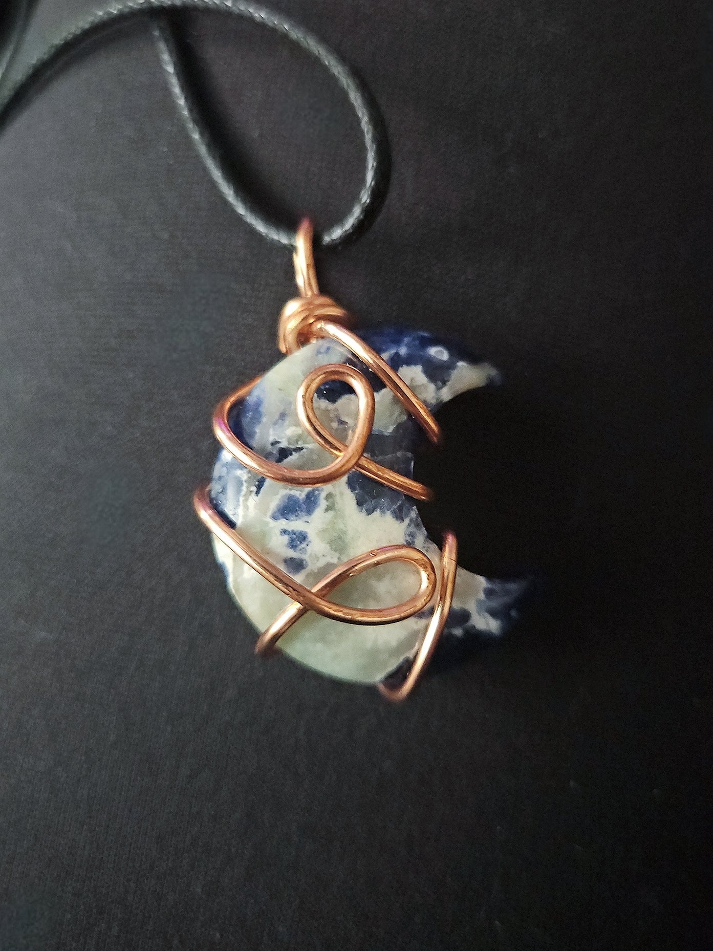 Soldalite Charm Necklace