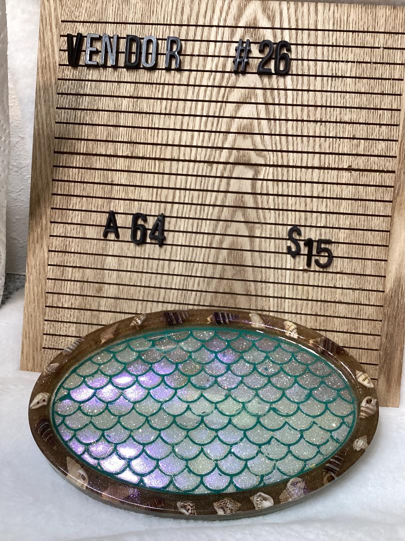 Mermaid Scale Tray