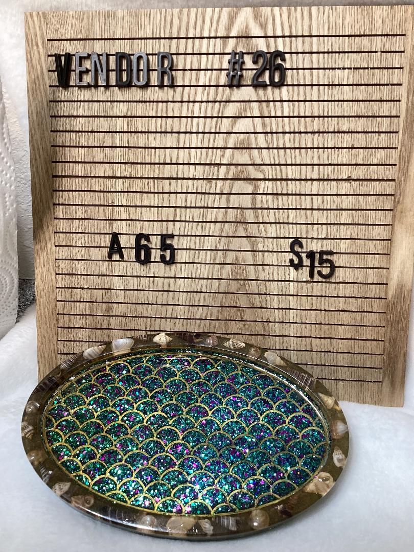 Mermaid Scale Tray