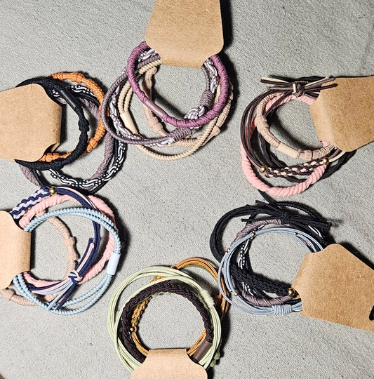 Boho Bracelet Hair Ties