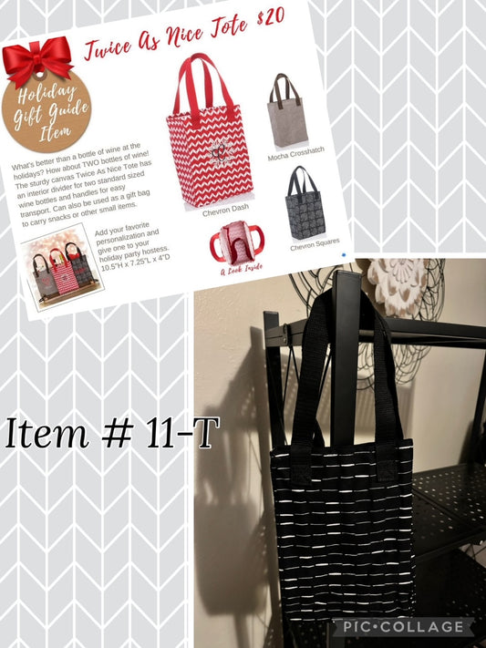 Starlit Stripe - Twice As Nice Tote