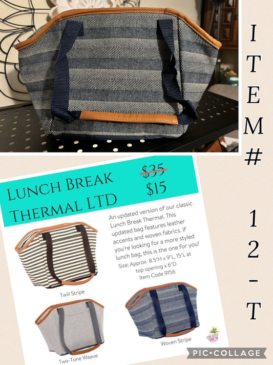 Woven Stripe - Lunch Break Thermal Ltd.