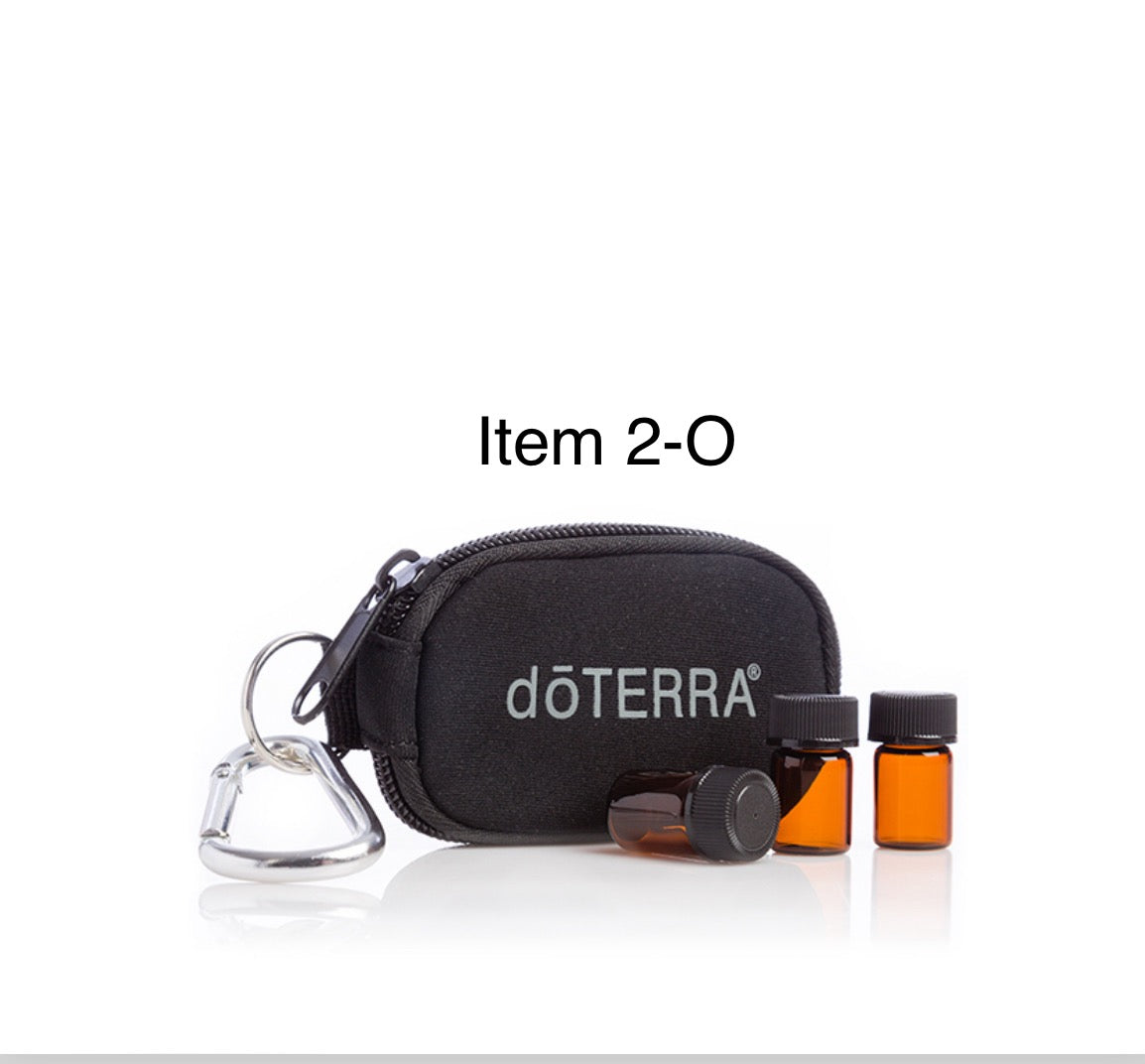 On the Go Keychain w/8 vials