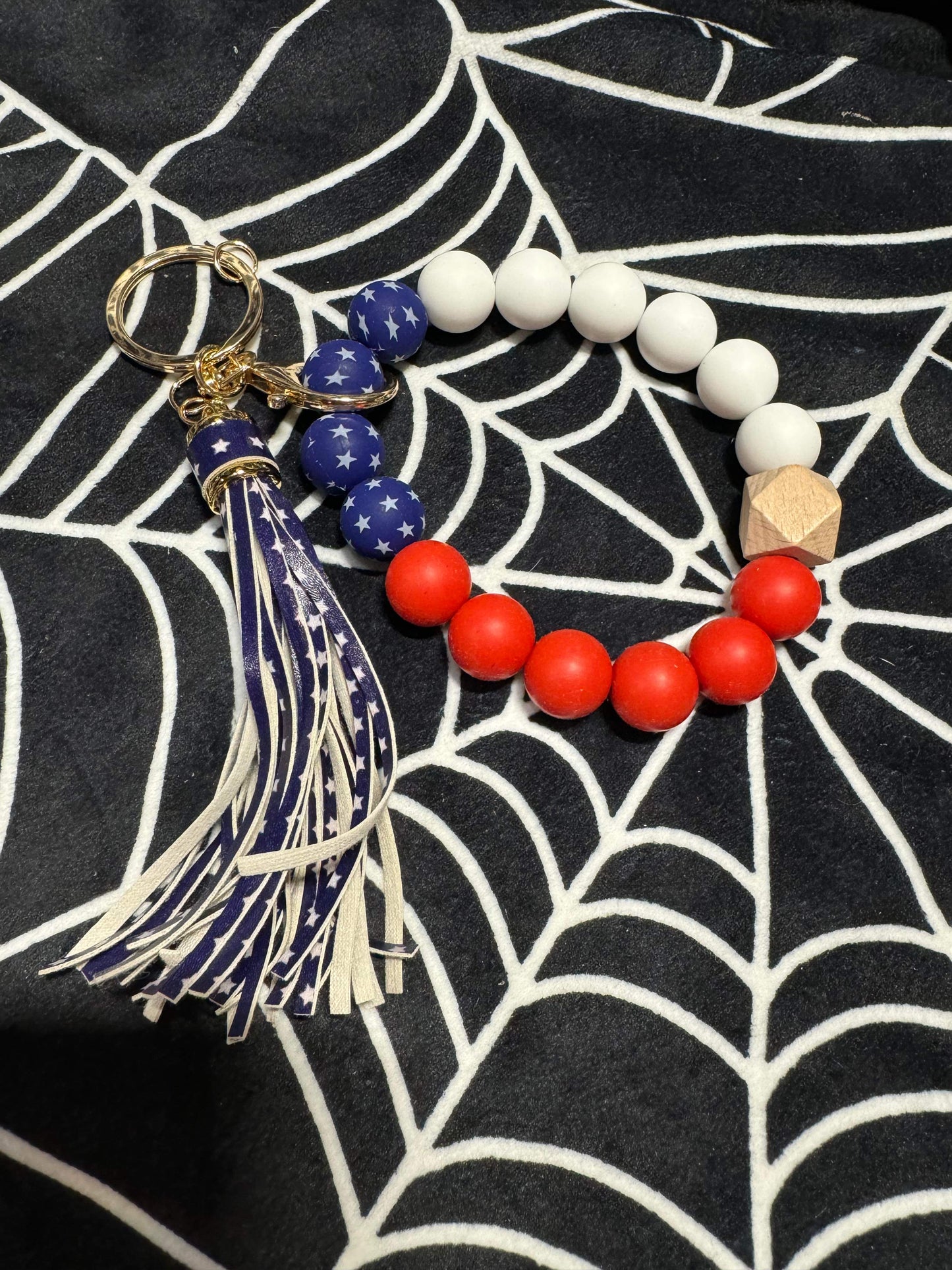 Patriotic Keychain