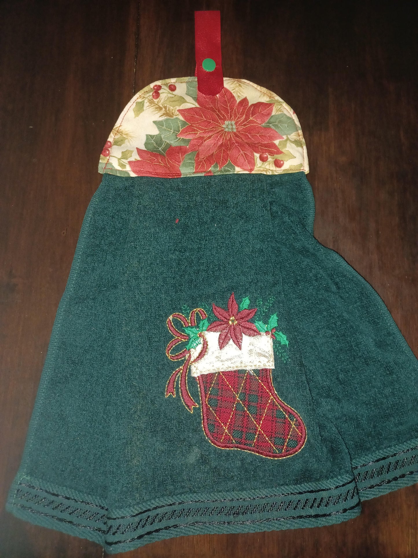 Small hanging kitchen towel