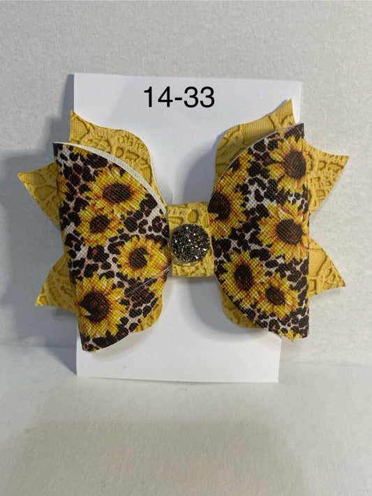 sunflower faux leather hair barrett