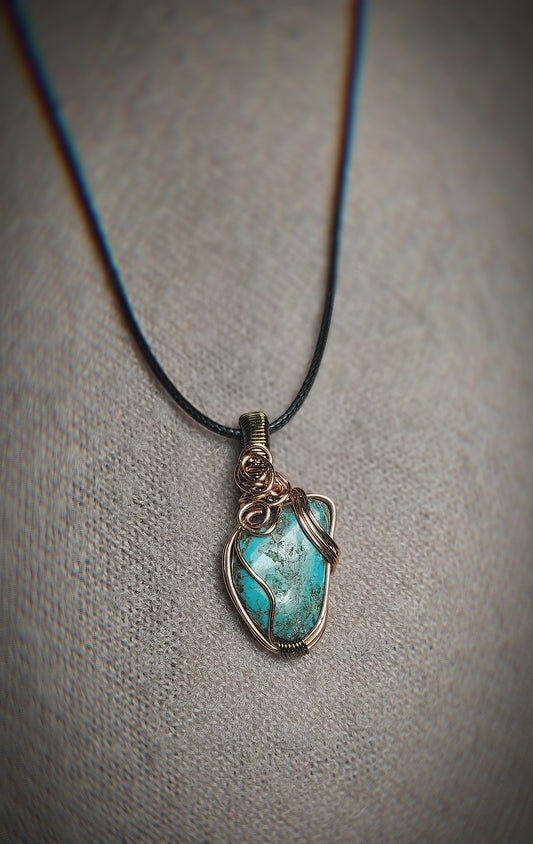 Natural Turquoise Pendant