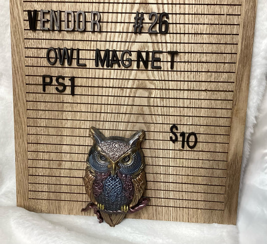 Owl Magnet