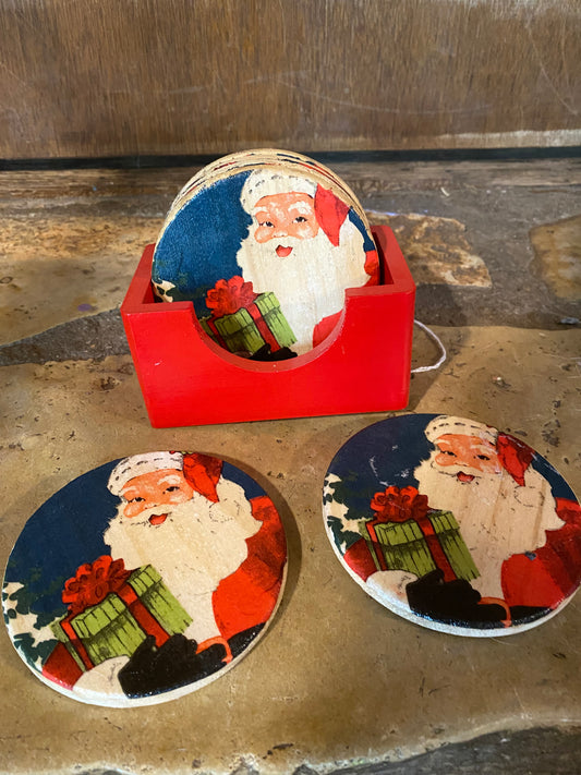 Santa Coasters