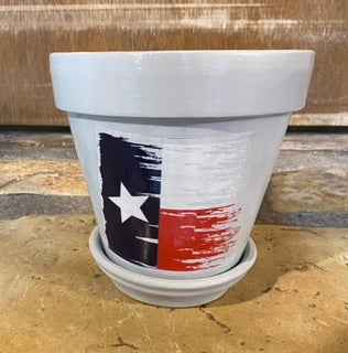 Gray Texas Pot