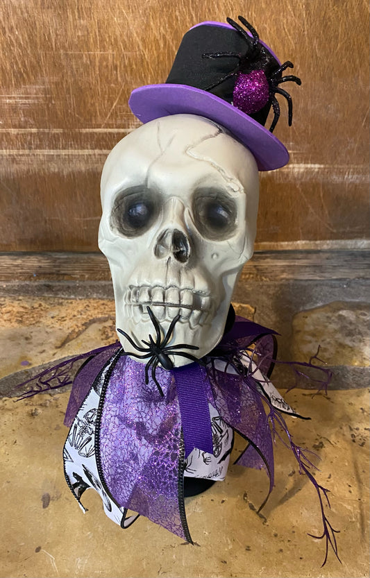 purple skull