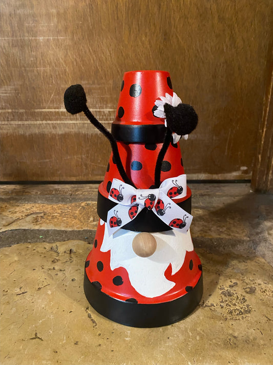 Ladybug Gnome