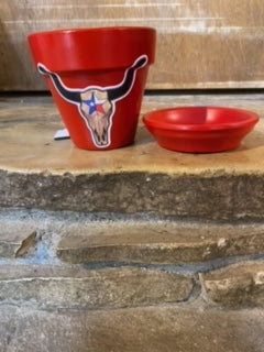 Small Longhorn Pot