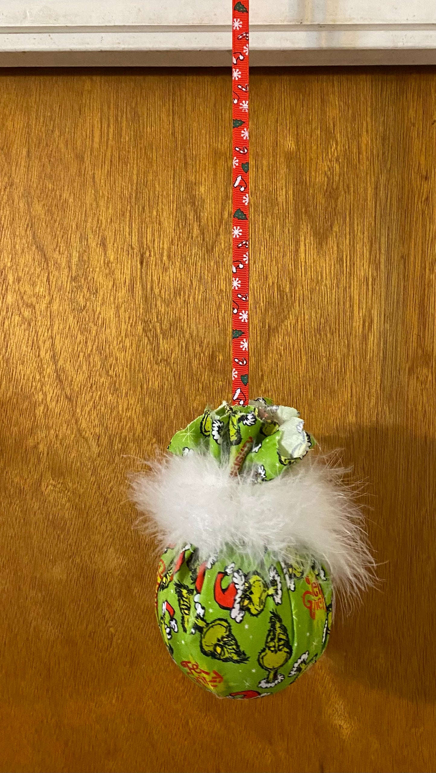 green hanging ornament