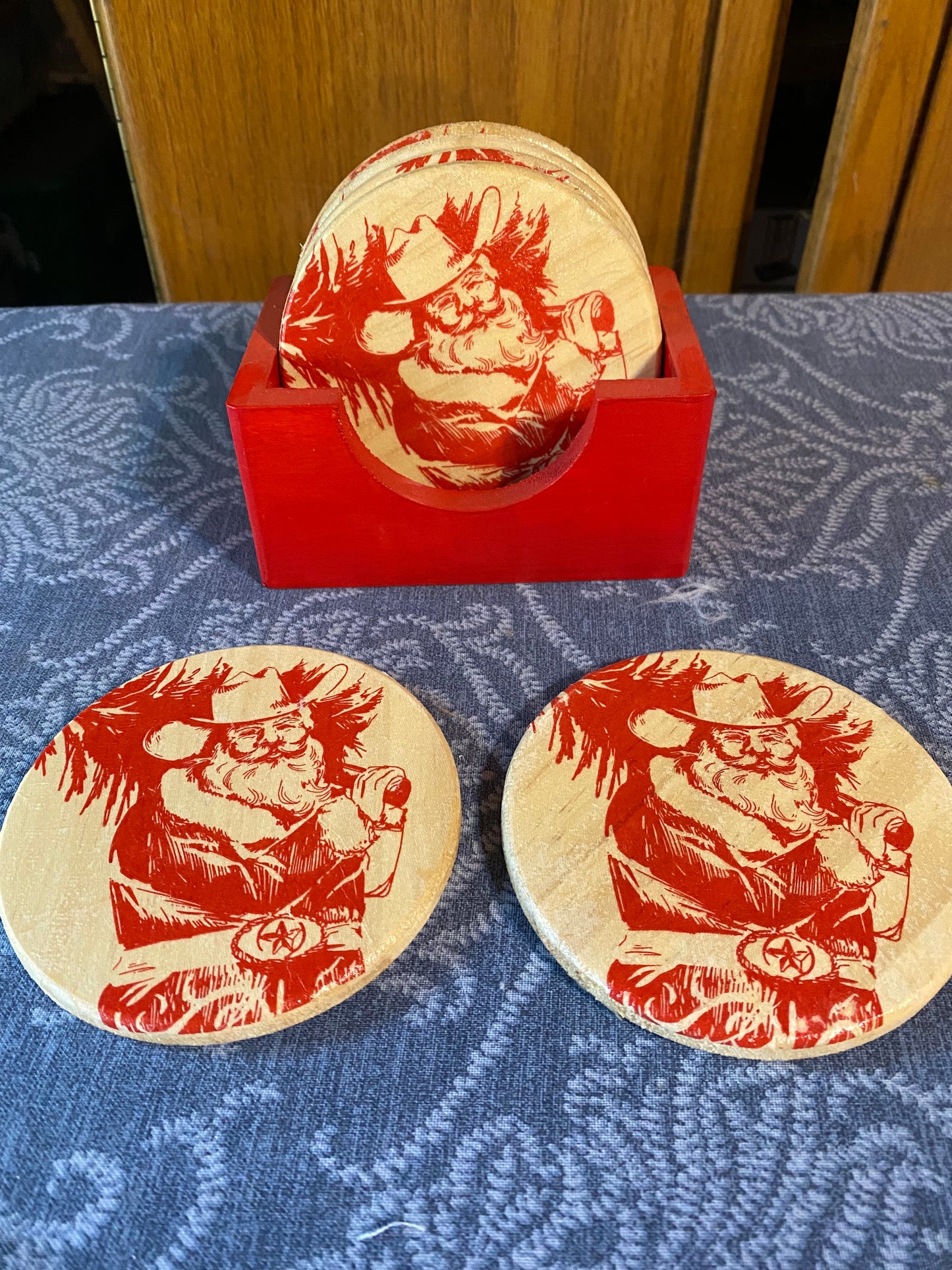 Santa Coasters