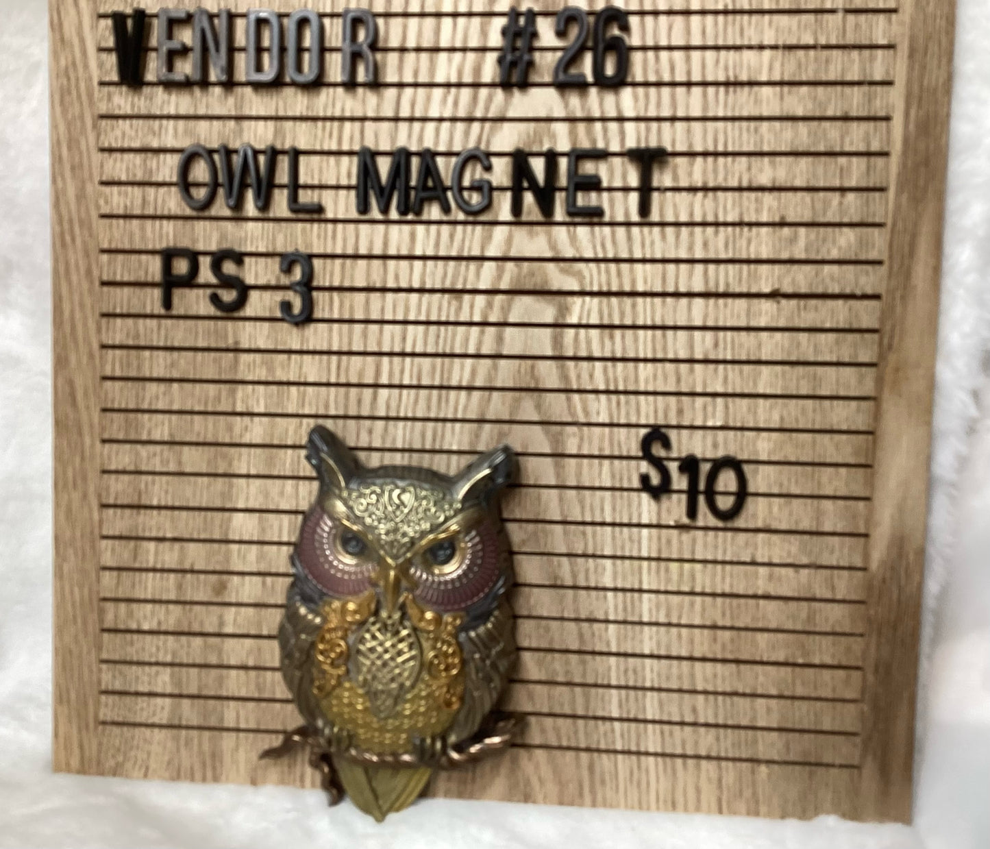 Owl Magnet