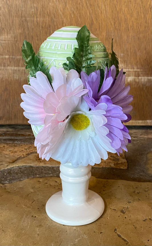 Green Egg on a Candlestick