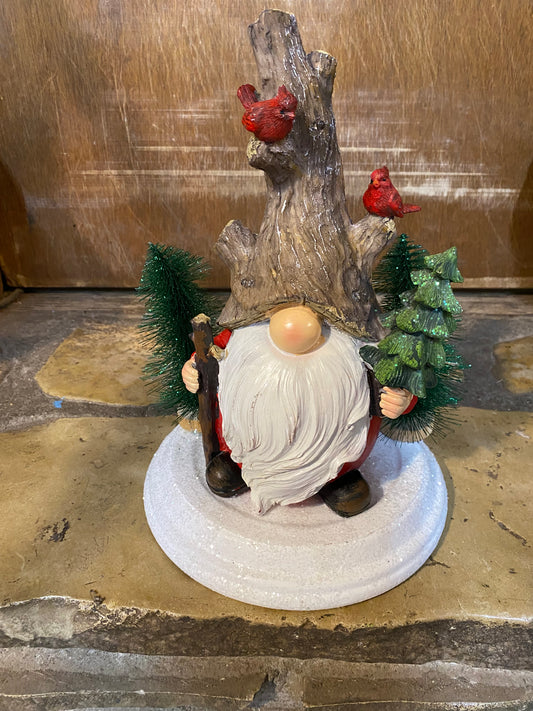 Gnome with trees