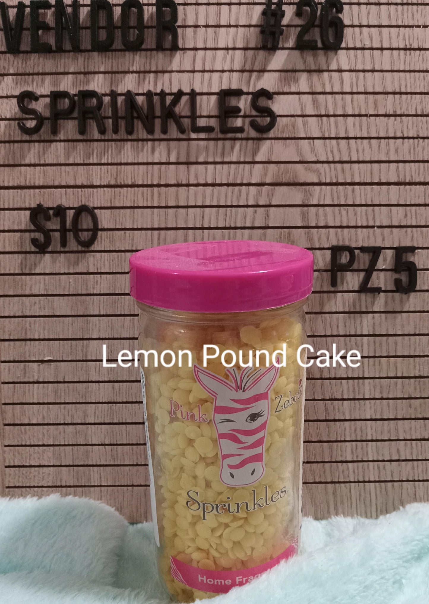 Lemon Pound Cake Sprinkles Wax Melts