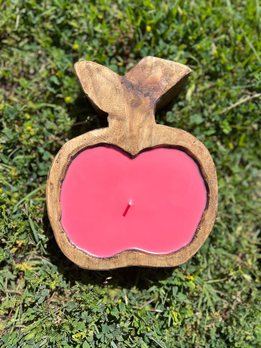 Small Apple Candle