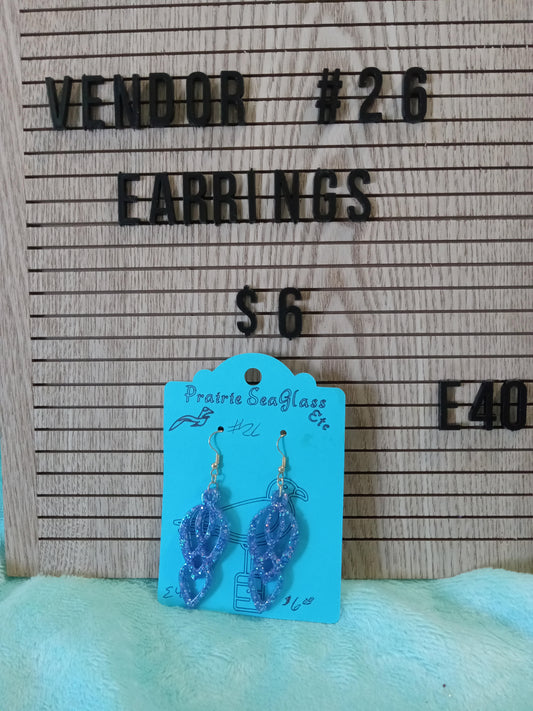 Double Teardrop Earrings