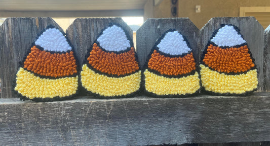 Candy Corn Coaster Set