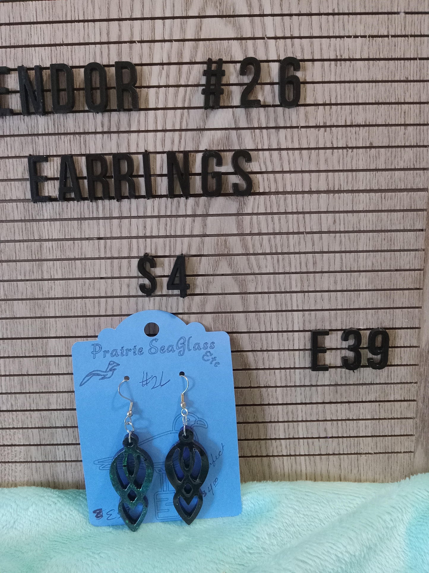 Double Teardrop Earrings