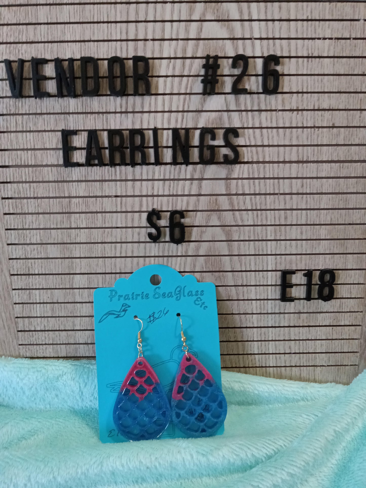 Mermaid Scale Earrings