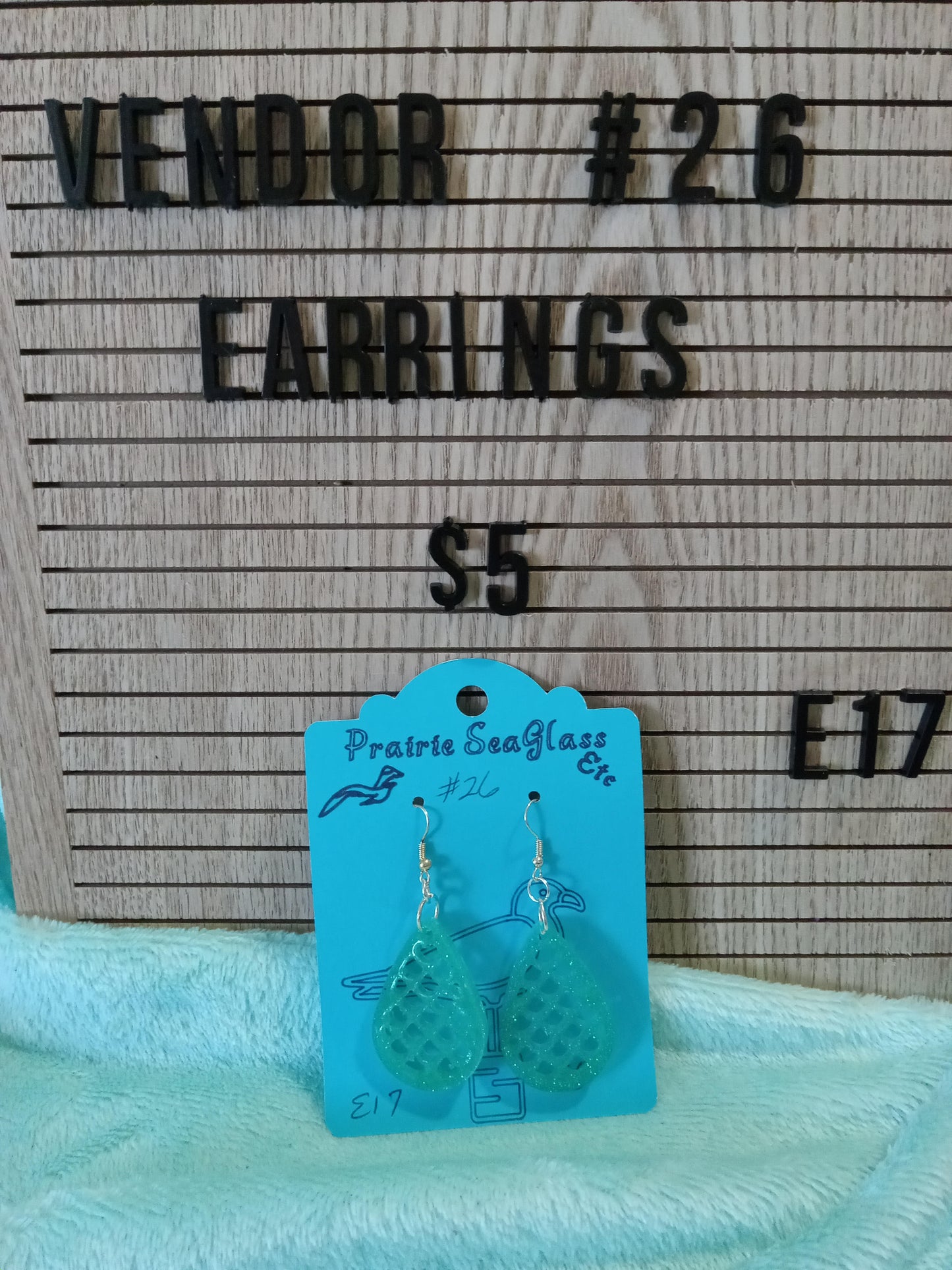 Mermaid Scale Earrings