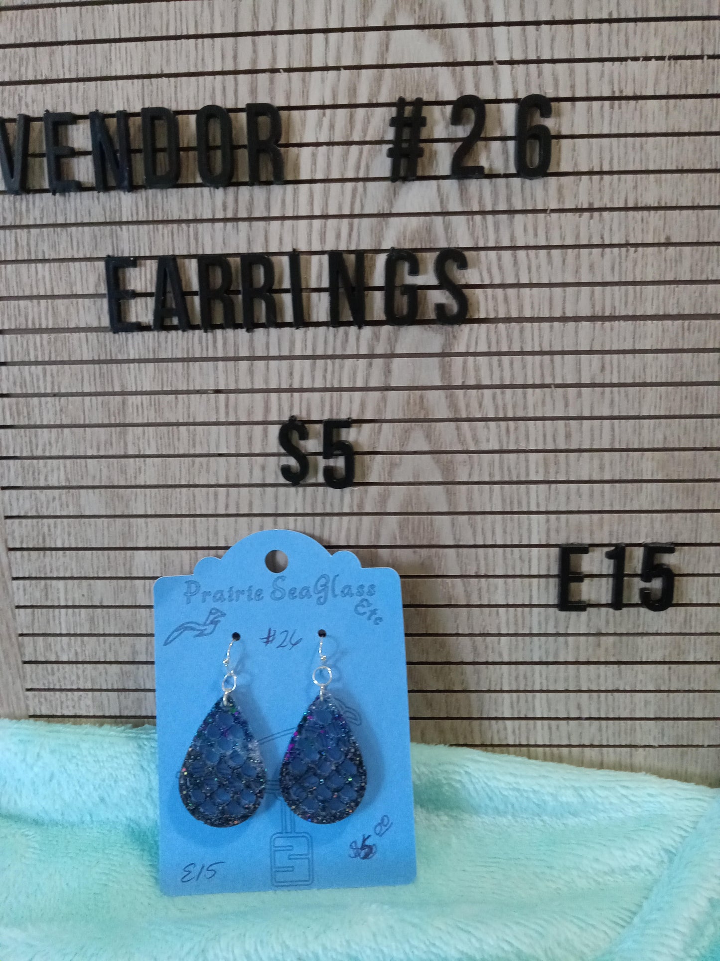 Mermaid Scale Earrings