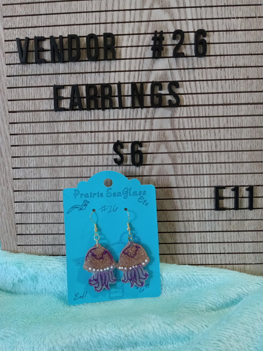 Jellyfish Earrings