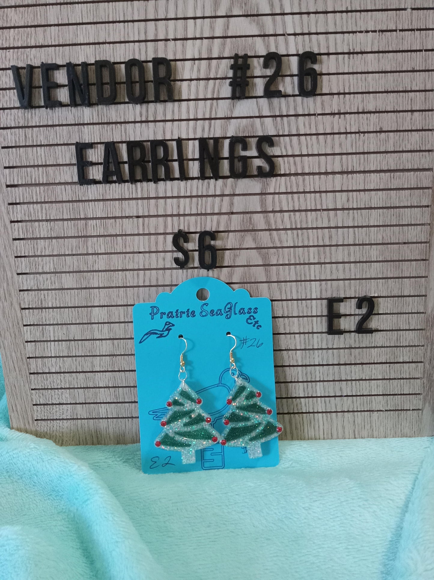 Christmas Tree Earrings